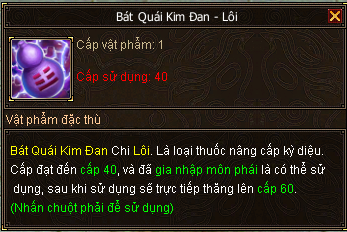 Bát Quái Kim Đan - Lôi